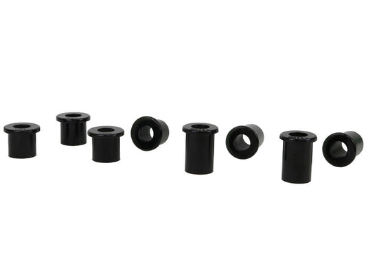W73255 Whiteline Rear Leaf Spring - Rear Eye and Shackle Bushing Kit to Suit Toyota Hilux 2005-on and Foton Tunland P201 | Genuine Whiteline Suspension Component