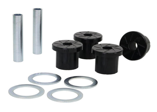 W73437A Whiteline Rear Leaf Spring - Bushing Kit to Suit Toyota Land Cruiser 76, 78 and 79 Series | Genuine Whiteline Suspension Component