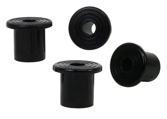 W73438 Whiteline Rear Leaf Spring - Shackle Bushing Kit to Suit Toyota Land Cruiser 76, 78 and 79 Series | Genuine Whiteline Suspension Component