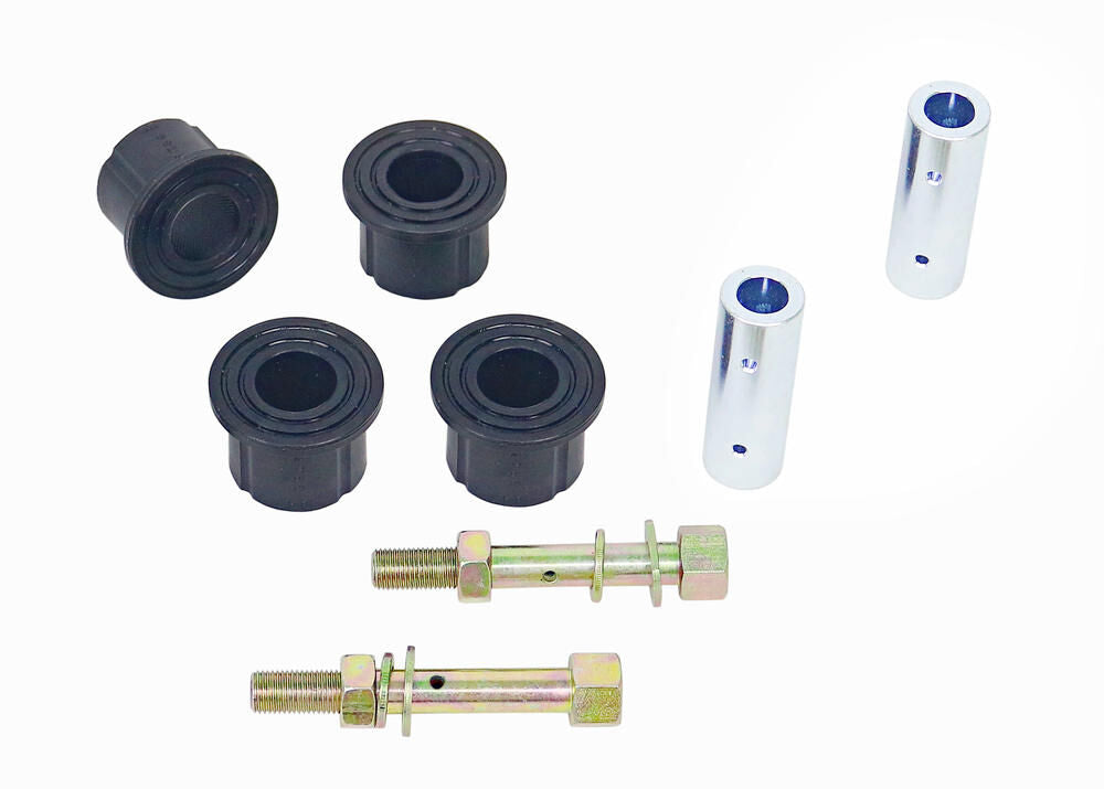W73831 Whiteline Rear Leaf Spring - Front Eye Bushing and Greaseable Pin Kit to Suit Nissan Navara D40, D23 | Genuine Whiteline Suspension Component - photo 3 of 3