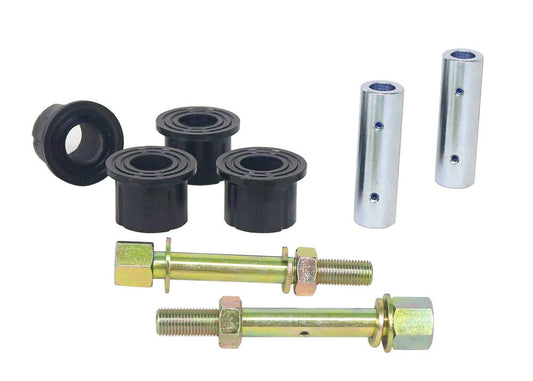 W73833 Whiteline Rear Leaf Spring - Front Eye Bushing and Greaseable Pin Kit to Suit Mitsubishi Triton ML, MN 4wd | Genuine Whiteline Suspension Component - photo 2 of 3