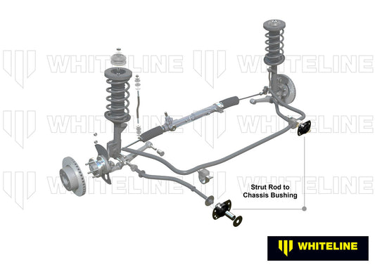 W81004 Whiteline Front Strut Rod - To Chassis Bushing Kit to Suit Holden Commodore VB-VS and HSV | Genuine Whiteline Suspension Component - photo 2 of 5