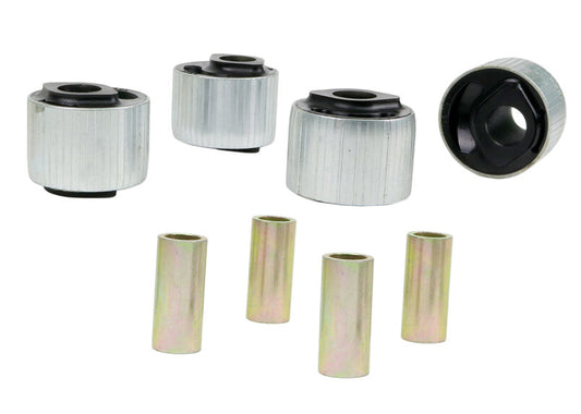 W81730 Whiteline Front Leading Arm - To Differential Bushing Kit Offset to Suit Nissan Patrol GQ, GU and Toyota Land Cruiser 80, 105 Series | Genuine Whiteline Suspension Component