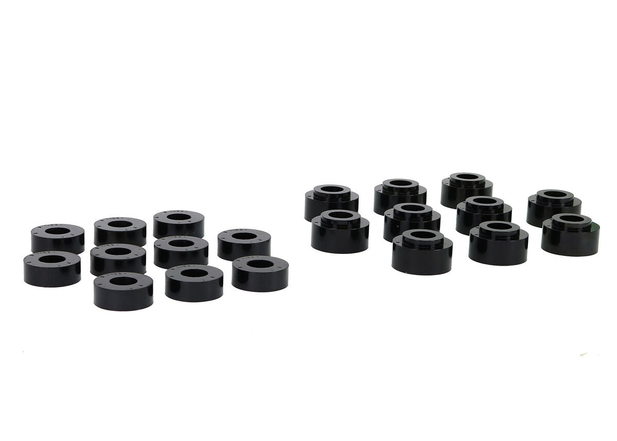 W91498 Whiteline Front and Rear Body Mount - Bushing Kit to Suit Holden HQ-HZ | Genuine Whiteline Suspension Component