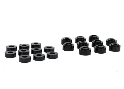 W91498 Whiteline Front and Rear Body Mount - Bushing Kit to Suit Holden HQ-HZ | Genuine Whiteline Suspension Component