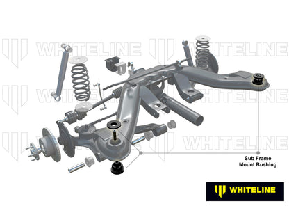 W92350 Whiteline Rear Subframe - Bushing Kit to Suit Holden Commodore VN-VZ and HSV | Genuine Whiteline Suspension Component - photo 2 of 5