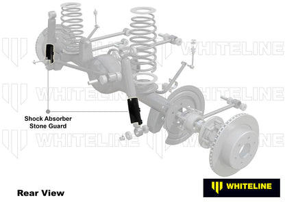 W93192 Whiteline Universal Shock Absorber - Stone Guard Kit to Suit All 4x4 Applications | Genuine Whiteline Suspension Component - photo 3 of 5
