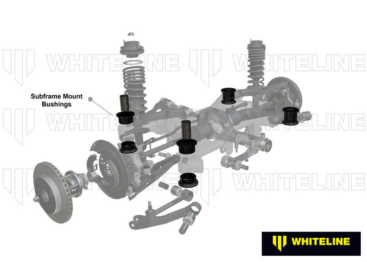 W93343 Whiteline Rear Subframe - Bushing Kit to Suit Chrysler 300C and Dodge Challenger, Charger | Genuine Whiteline Suspension Component - photo 2 of 5