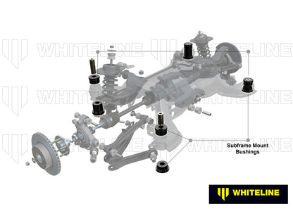 W93398 Whiteline Rear Subframe - Bushing Kit to Suit Cadillac CTS 2nd Gen | Genuine Whiteline Suspension Component - photo 2 of 5