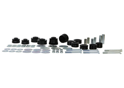 W93445 Whiteline Front and Rear Body Mount - Bushing Kit to Suit Ford Courier PE, PH and Mazda B Series UN | Genuine Whiteline Suspension Component - photo 3 of 4
