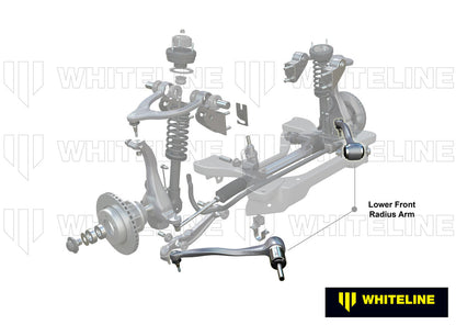 WA314 Whiteline Front Radius Arm Lower - Arm to Suit Ford Falcon FG, FGX and FPV | Genuine Whiteline Suspension Component - photo 2 of 4