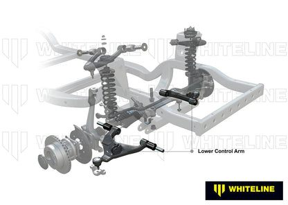 WA457L Whiteline Front Lower Control Arm - Arm to Suit Toyota Prado 150 Series and FJ Cruiser GSJ15 | Genuine Whiteline Suspension Component - photo 2 of 6