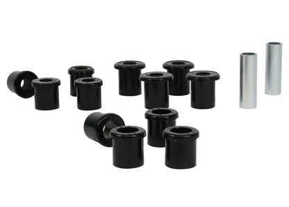 WEK008 Whiteline Rear Leaf Spring - Bushing Kit to Suit Ford Courier PC-PH and Mazda B Series Bravo UF, UN | Genuine Whiteline Suspension Component - photo 3 of 4