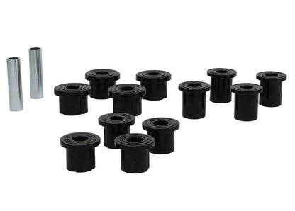 WEK009 Whiteline Rear Leaf Spring - Bushing Kit to Suit Ford Ranger PJ, PK and Mazda BT-50UN 2wd/4wd | Genuine Whiteline Suspension Component
