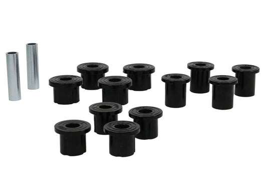 WEK009 Whiteline Rear Leaf Spring - Bushing Kit to Suit Ford Ranger PJ, PK and Mazda BT-50UN 2wd/4wd | Genuine Whiteline Suspension Component