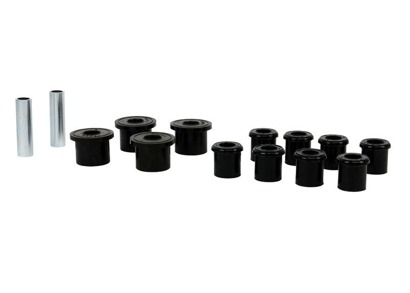 WEK011 Whiteline Rear Leaf Spring - Bushing Kit to Suit Holden Colorado, Rodeo and Isuzu D-Max | Genuine Whiteline Suspension Component