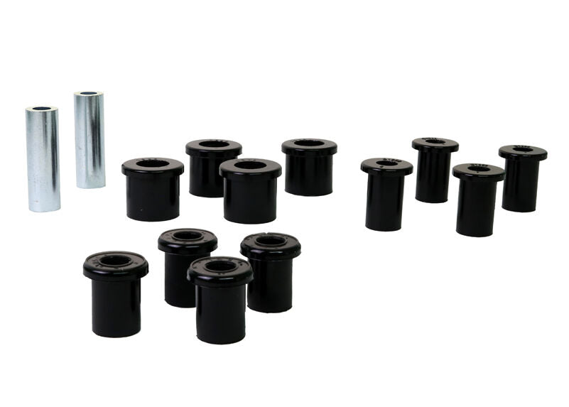 WEK017 Whiteline Rear Leaf Spring - Bushing Kit to Suit Mitsubishi Triton ME-MK 2wd/4wd | Genuine Whiteline Suspension Component