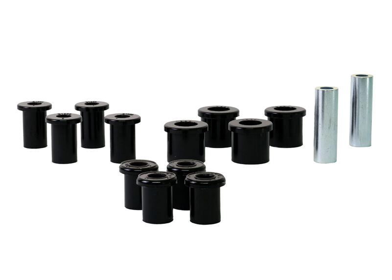 WEK017 Whiteline Rear Leaf Spring - Bushing Kit to Suit Mitsubishi Triton ME-MK 2wd/4wd | Genuine Whiteline Suspension Component - photo 3 of 4