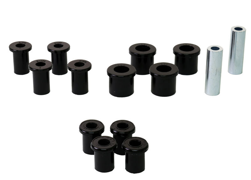 WEK017 Whiteline Rear Leaf Spring - Bushing Kit to Suit Mitsubishi Triton ME-MK 2wd/4wd | Genuine Whiteline Suspension Component - photo 4 of 4