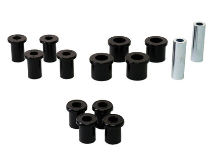WEK017 Whiteline Rear Leaf Spring - Bushing Kit to Suit Mitsubishi Triton ME-MK 2wd/4wd | Genuine Whiteline Suspension Component - photo 4 of 4