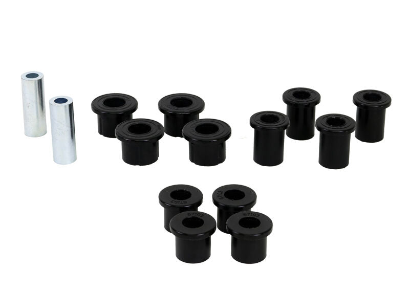 WEK023 Whiteline Rear Leaf Spring - Bushing Kit to Suit Nissan Navara D40 2wd/4wd | Genuine Whiteline Suspension Component - photo 4 of 4
