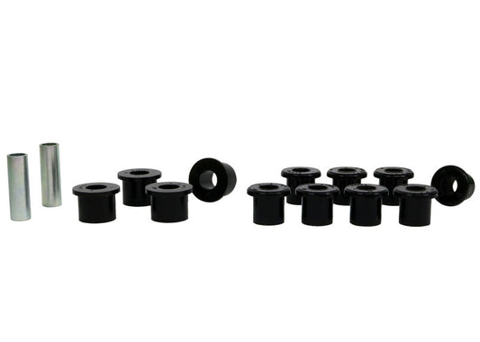 WEK024 Whiteline Rear Leaf Spring - Bushing Kit to Suit Nissan Nazara D21, D22 4wd | Genuine Whiteline Suspension Component