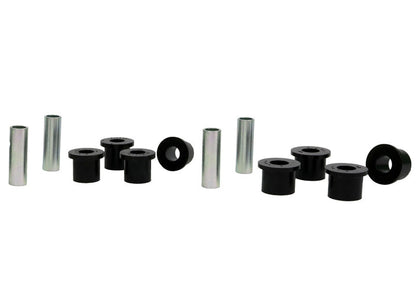WEK025 Whiteline Rear Leaf Spring - Bushing Kit to Suit Nissan Nazara D21, D22 4wd | Genuine Whiteline Suspension Component