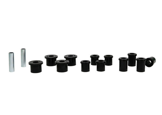 WEK030 Whiteline Rear Leaf Spring - Bushing Kit to Suit Toyota HiLux 1988-2005 | Genuine Whiteline Suspension Component