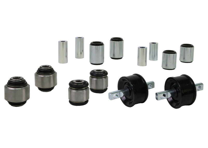 WEK039 Whiteline Rear Essential Vehicle Bushing Kit to Suit Ford Falcon/Fairlane BA-FGX, Territory SX-SZ and FPV | Genuine Whiteline Suspension Component