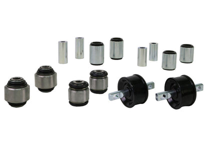 WEK039 Whiteline Rear Essential Vehicle Bushing Kit to Suit Ford Falcon/Fairlane BA-FGX, Territory SX-SZ and FPV | Genuine Whiteline Suspension Component