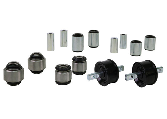 WEK039 Whiteline Rear Essential Vehicle Bushing Kit to Suit Ford Falcon/Fairlane BA-FGX, Territory SX-SZ and FPV | Genuine Whiteline Suspension Component