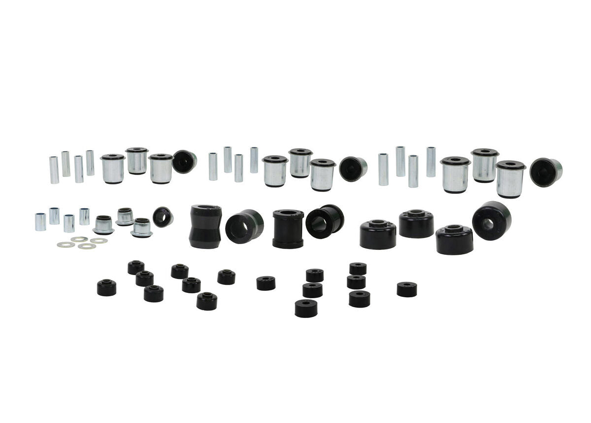 WEK065 Whiteline Front and Rear Essential Vehicle Bushing Kit to Suit Holden HQ-WB Sedan and Wagon | Genuine Whiteline Suspension Component