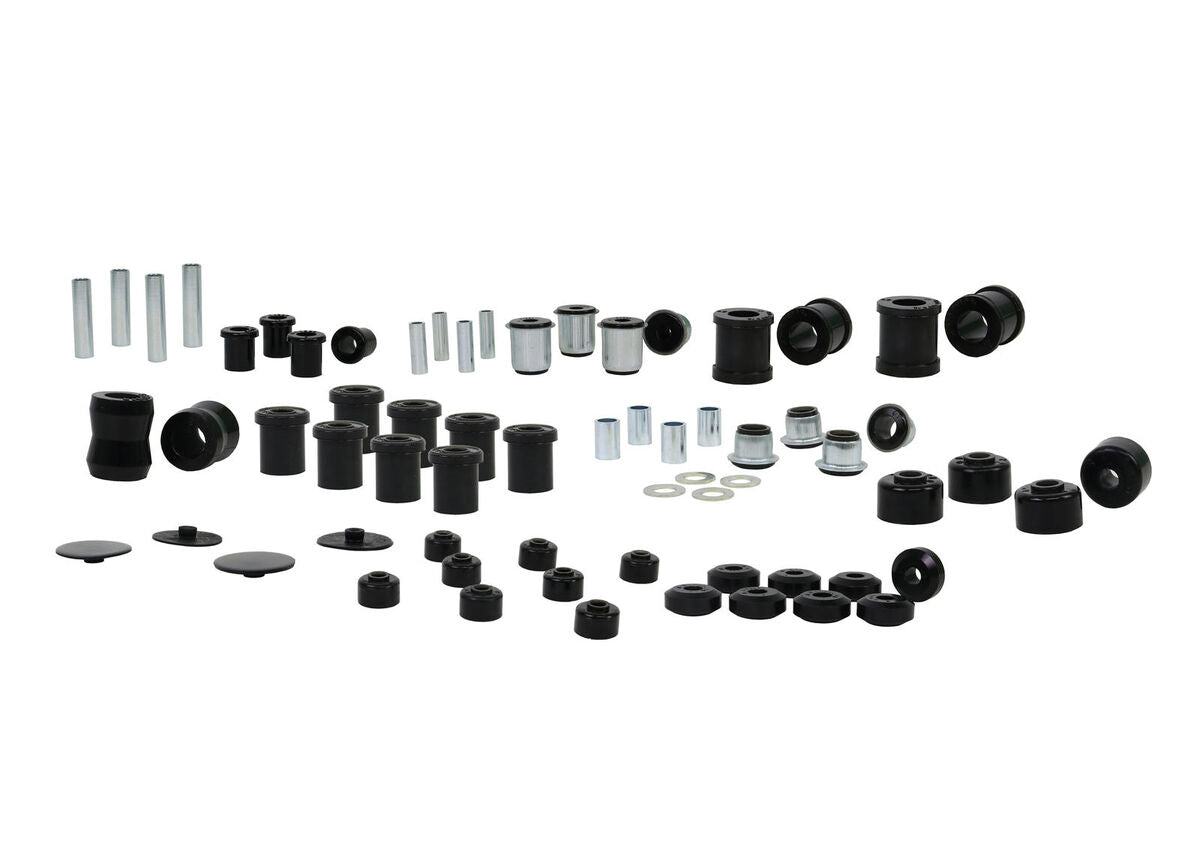 WEK070 Whiteline Front and Rear Essential Vehicle Bushing Kit to Suit Holden HQ-WB Ute, Van and Cab Chassis | Genuine Whiteline Suspension Component