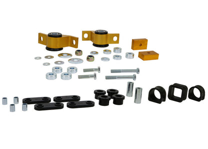 WEK076 Whiteline Front Essential Vehicle Bushing Kit to Suit Subaru Impreza GD incl WRX/STi | Genuine Whiteline Suspension Component