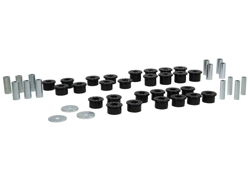 WEK099 Whiteline Rear Control Arm - Lower and Upper Bushing Kit to Suit Mazda MX-5 NA, NB | Genuine Whiteline Suspension Component