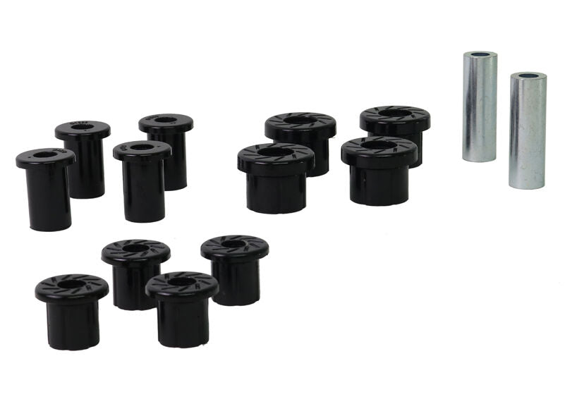 WEK101 Whiteline Rear Leaf Spring - Bushing Kit to Suit Mitsubishi Triton MQ, MR 2wd/4wd | Genuine Whiteline Suspension Component