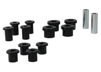 WEK101 Whiteline Rear Leaf Spring - Bushing Kit to Suit Mitsubishi Triton MQ, MR 2wd/4wd | Genuine Whiteline Suspension Component