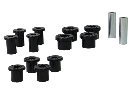 WEK101 Whiteline Rear Leaf Spring - Bushing Kit to Suit Mitsubishi Triton MQ, MR 2wd/4wd | Genuine Whiteline Suspension Component
