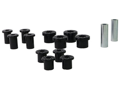 WEK101 Whiteline Rear Leaf Spring - Bushing Kit to Suit Mitsubishi Triton MQ, MR 2wd/4wd | Genuine Whiteline Suspension Component - photo 3 of 4