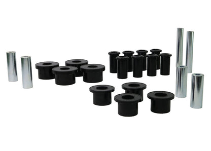 WEK102 Whiteline Rear Leaf Spring - Bushing Kit to Suit Volkswagen Amarok 2H 2wd/4Motion | Genuine Whiteline Suspension Component