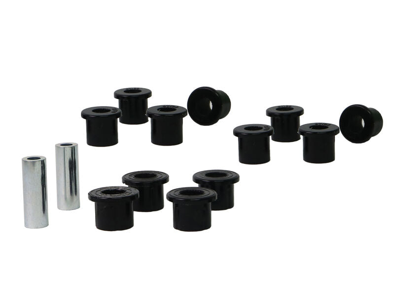 WEK103 Whiteline Rear Leaf Spring - Bushing Kit to Suit Nissan Navara D23 2wd/4wd | Genuine Whiteline Suspension Component