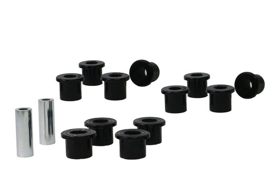 WEK103 Whiteline Rear Leaf Spring - Bushing Kit to Suit Nissan Navara D23 2wd/4wd | Genuine Whiteline Suspension Component