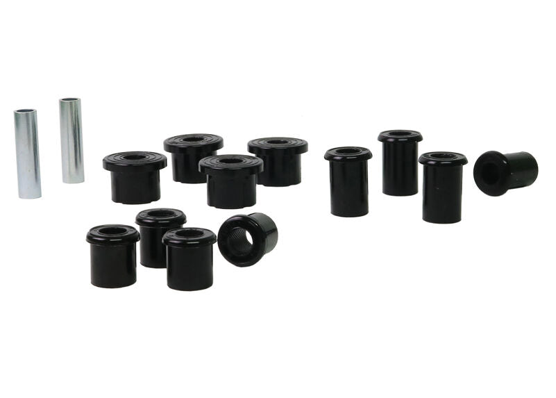 WEK104 Whiteline Rear Leaf Spring - Bushing Kit to Suit Holden Colorado, Isuzu D-Max and LDV T60 2wd/4wd | Genuine Whiteline Suspension Component
