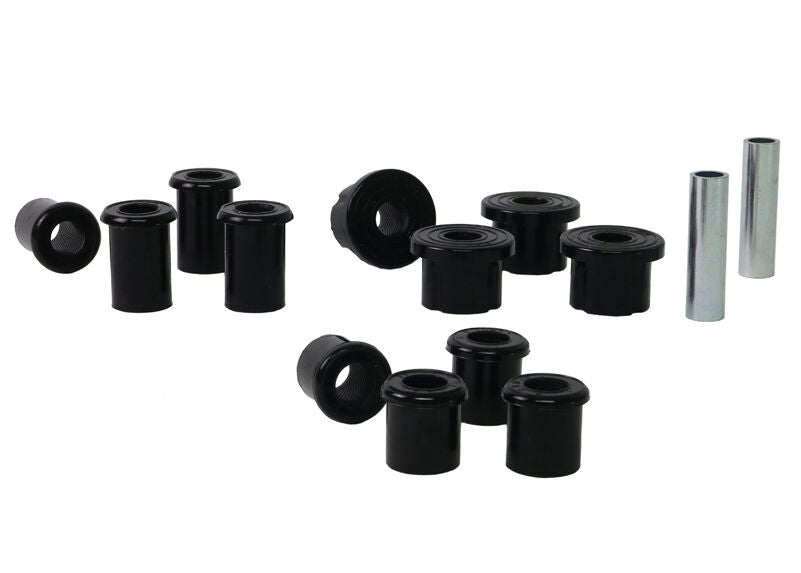 WEK104 Whiteline Rear Leaf Spring - Bushing Kit to Suit Holden Colorado, Isuzu D-Max and LDV T60 2wd/4wd | Genuine Whiteline Suspension Component - photo 3 of 4
