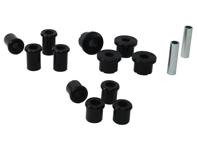WEK104 Whiteline Rear Leaf Spring - Bushing Kit to Suit Holden Colorado, Isuzu D-Max and LDV T60 2wd/4wd | Genuine Whiteline Suspension Component - photo 4 of 4