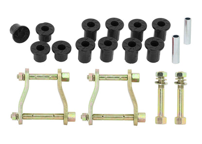 WEK115 Whiteline Rear Leaf Spring - Bushing and Greaseable Shackle/Pin Kit to Suit Ford Ranger PJ, PK and Mazda BT-50UN 2wd/4wd | Genuine Whiteline Suspension Component - photo 4 of 4