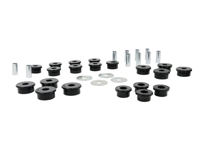 WEK128 Whiteline Rear Trailing Arm/Panhard Rod - Bushing Kit to Suit Toyota Land Cruiser 80 and 105 Series | Genuine Whiteline Suspension Component