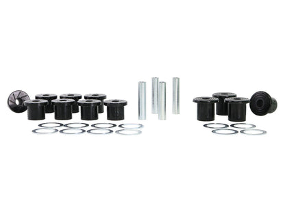 WEK136 Whiteline Rear Leaf Spring - Bushing Kit to Suit Toyota Land Cruiser 76, 78 and 79 Series | Genuine Whiteline Suspension Component - photo 3 of 4