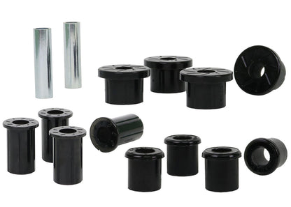 WEK138 Whiteline Rear Leaf Spring - Bushing Kit to Suit Isuzu D-Max and Mazda BT-50 2020-on 2wd/4wd | Genuine Whiteline Suspension Component