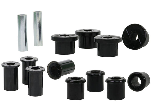 WEK138 Whiteline Rear Leaf Spring - Bushing Kit to Suit Isuzu D-Max and Mazda BT-50 2020-on 2wd/4wd | Genuine Whiteline Suspension Component